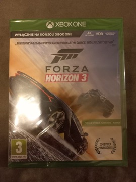 FORZA HORIZON 3 PL NOWA FOLIA XBOX ONE SERIES X