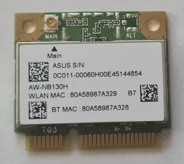 Moduł WiFi QCWB335 Asus X555 R556L A555 i inne