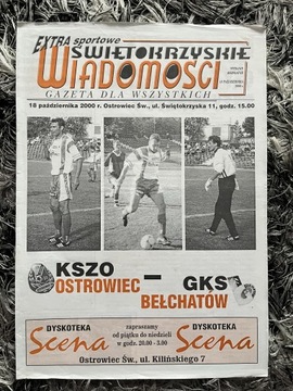 Program meczowy KSZO Ostrowiec - GKS Bełchatów 
