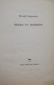 Kulpowicz Szkoła na akordeon 