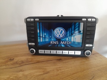 Radio VW RNS MFD2 Golf 5 Passat B6 Touran Caddy Eos