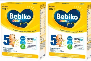 Mleko Bebiko Nutricia 600 g 25 - 36 miesięcy 2 szt. - duże opakowanie 