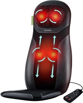 HoMedics Shiatsu masażer pleców, fotel do masażu