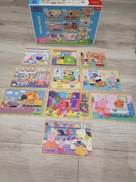 Puzzle Świnka Peppa