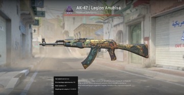 Skin Cs2 AK-47 | Legion Anubisa