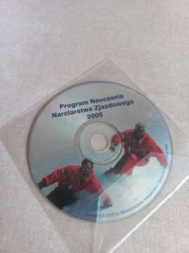 Płyta CD program nauczania narciarstwa zjazdowego 