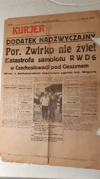 KURIER CZERWONY DODATEK NADZWYCZAJNY 1932