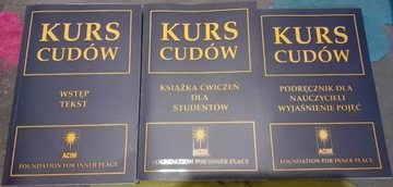 Kurs Cudów" 3 Tomy   Helen Schucman