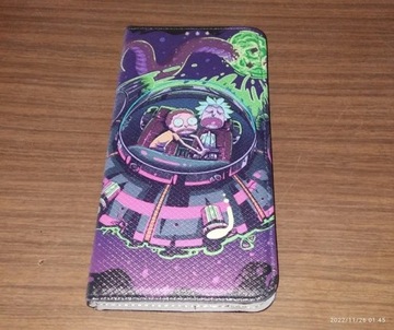 Etui z klapką - Samsung A11 / M11 - Rick i Morty