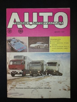 Miesięcznik AUTO Technika Mototyzacyjna nr 3 1987