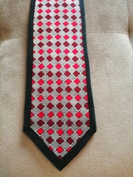 Krawat męski Vintage jedwab Feldini kolekcja