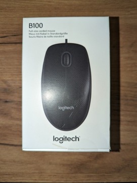 Logitech B100 czarna USB