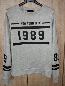 Bluza szara New York City r. XS S M 