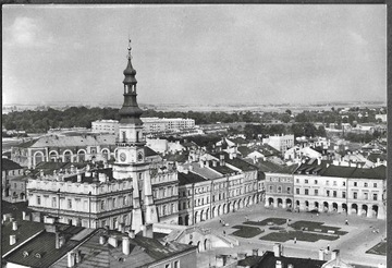 Zamość, Rynek Wielki i Ratusz.