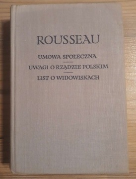 Umowa społeczna - Rousseau, 1966