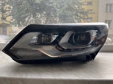 Tiguan 5N bixenon led lewa lampa przód 