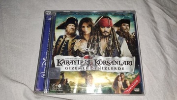 VCD Piraci z Karaibów Na Nieznanych Wodach Turecki