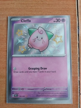 Pokemon Shiny Cleffa Paldean Fates