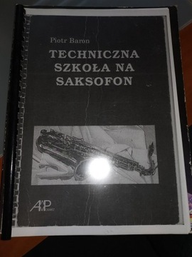 Techniczna szkoła na saksofon P. Baron