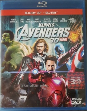 Avengers 3D (film 2012) na blu-ray 3D PL