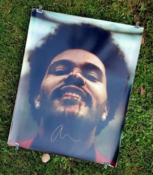 The Weeknd - plakat z oryginalnym autografem!