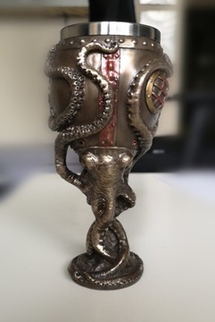 Puchar kielich kraken steampunk prezent