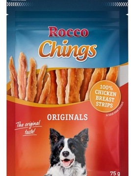 24x75g Rocco chings kurczak dla psa treserki