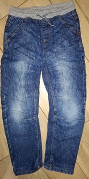 Spodnie dżinsowe ocieplane 