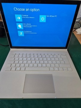 Microsoft Surface Book Model 1703 i5-6300U - hasło w biosie