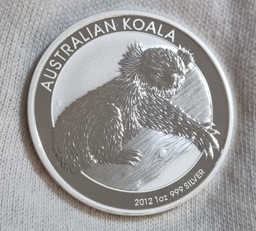 Srebrna moneta 1 oz Koala 2012