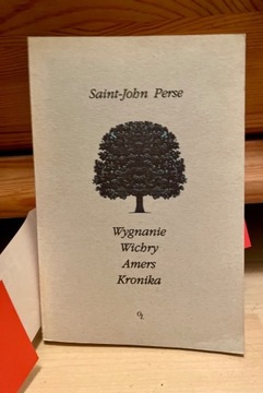 Saint-John-Perse Wygnanie Wichry Amers Kronika