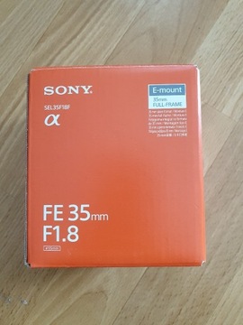 Sony 35mm fe 1.8