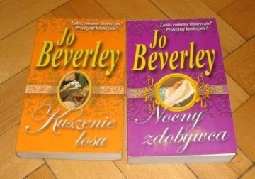  Jo Beverley 2 szt Nocny zdobywca -Kuszenie losu