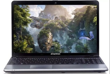 Laptop do nauki, pracy i rozrywki EMACHINES  G730