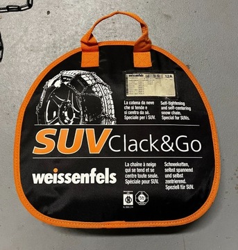 Łańcuchy śniegowe Weissenfels Clack&Go Suv 12A