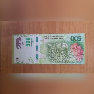 Argentyna 500 Pesos (2016) P-365a Stan 2 XF