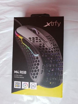 Mysz Xtrfy M4 RGB czarna