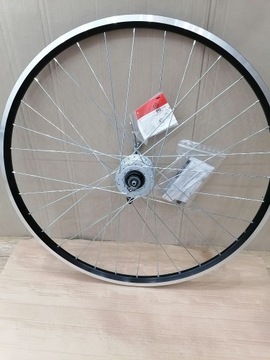 Nowe koło z prądnicą shimano pod ham. rolkowy 28 "