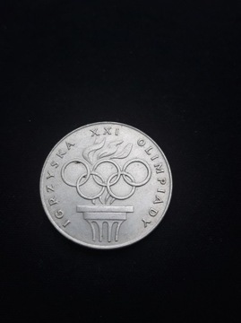 200 zł 1976 r  znicz olimpiada PIĘKNA srebro 