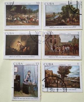 Znaczki pocztowe tematyczne - malarstwo
