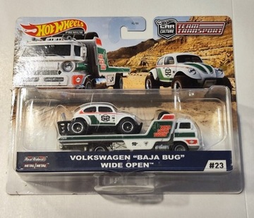 Hot Wheels VW Volkswagen Baja Bug Team Transport