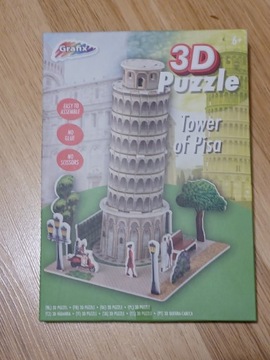 Puzzle 3d wieza w Pizie