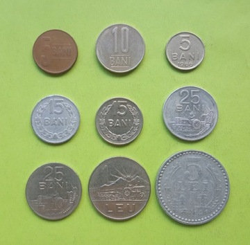 Rumunia zestaw monet