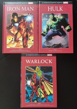 Superbohaterowie Marvela: Iron Man, Hulk, Warlock