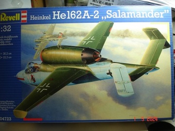 Heinkel He-162 A-2 ,,Salamander,, 1/32  Revell