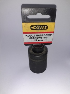 Klucz nasadka 22mm udarowa Coval