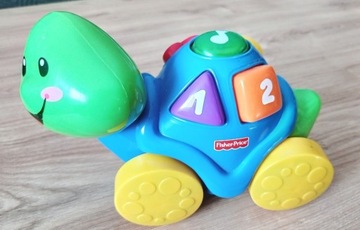 Interaktywny Fisher Price Śpiewający Żółw PoPolsku