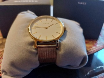 Zegarek Timex Damski, TW2T74100, kolor złoty