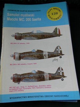 TBiU nr 126 Samolot Macchi MC.200 Saetta