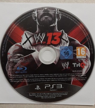 Gra PlayStation PS3 WWE 13